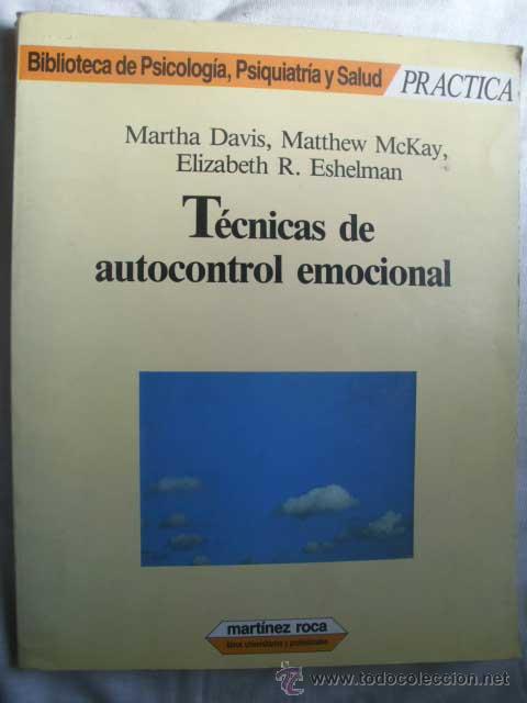 T Cnicas De Autocontrol Emocional Davis Marth Vendido En Venta