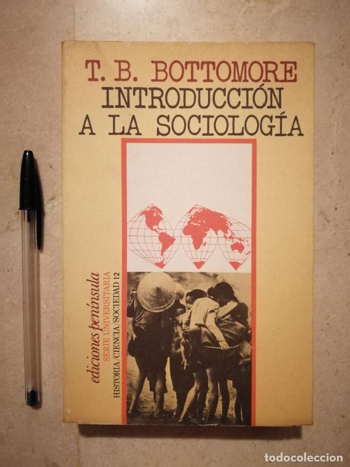 Libro Introduccion A La Sociologia T B Bo Comprar Libros De