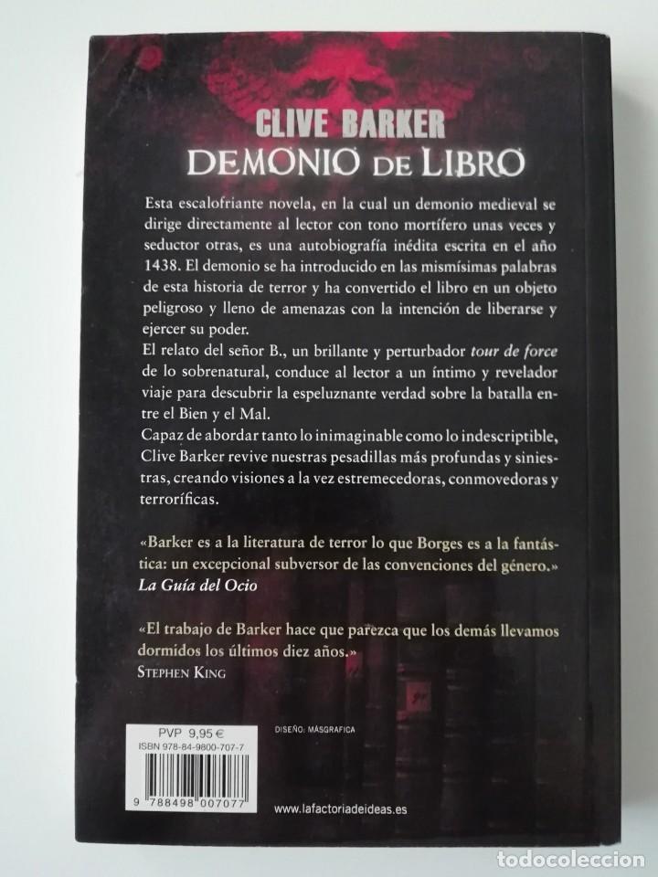 Demonio De Libro Clive Barker Ed Debolsill Comprar Libros De