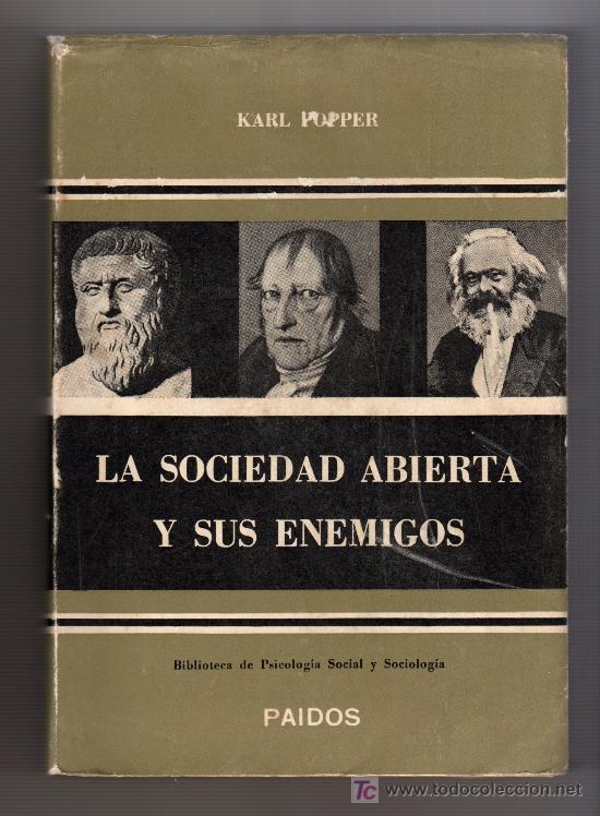 ForoLiberales: Me dispongo a leer &quot;La sociedad abierta&quot;