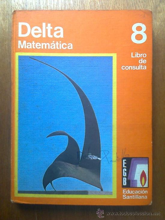 Delta 8 Matematica Libro De Consulta Egb Vendido En Venta