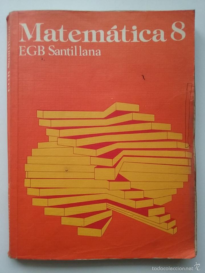 Matematica Egb Santillana Mat Vendido En Venta