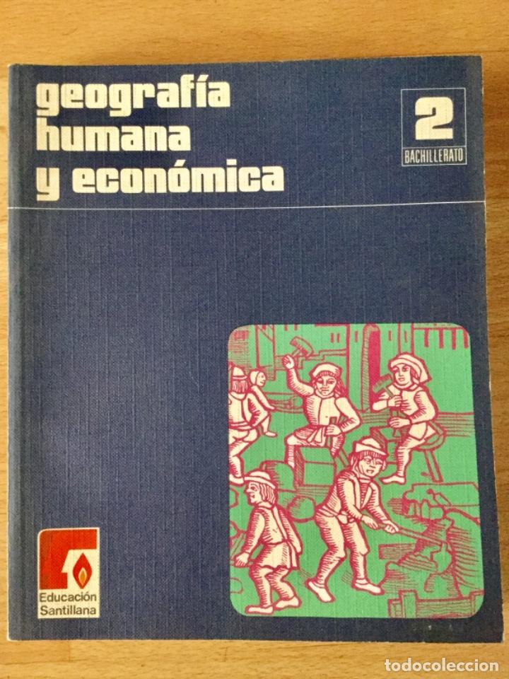 Geograf A Humana Y Econ Mica Bup Santillana Vendido En Venta