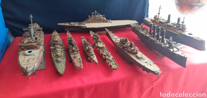 Lote Maquetas De Barcos De Guerra Vendido En Venta Directa