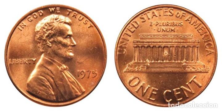 Estados Unidos 1 Centavo 1975 Lincoln Cent Vendido En Venta Directa