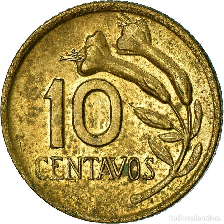 moneda perú 10 centavos 1968 bc latón km Comprar Monedas