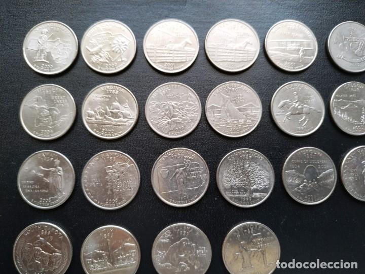 Lote Monedas De Cuarto De Dolar Estados Comprar Monedas