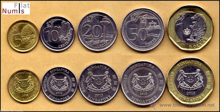 Singapur Serie Completa Sin Circular Comprar Monedas