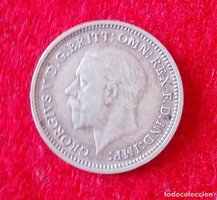 Moneda De Inglaterra Three Pence Del A O Comprar Monedas