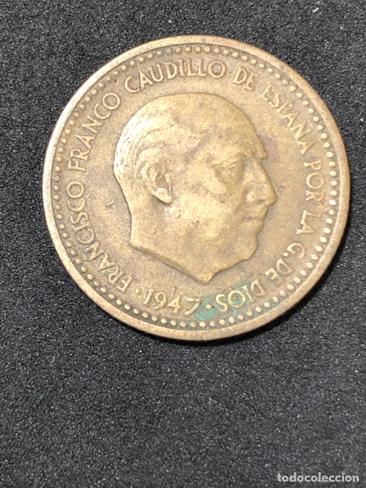 Moneda De 1 Peseta De 1947 Con Estrella Del 52 Comprar Monedas Del