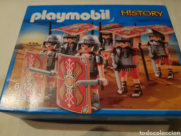 Playmobil Legionarios Romanos Ref 5393 Vendido En Subasta 139884866