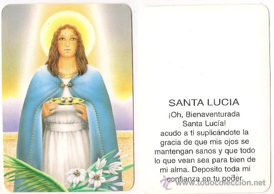 Oracion De Santa Lucia De Los Ojos Consejos Ojos