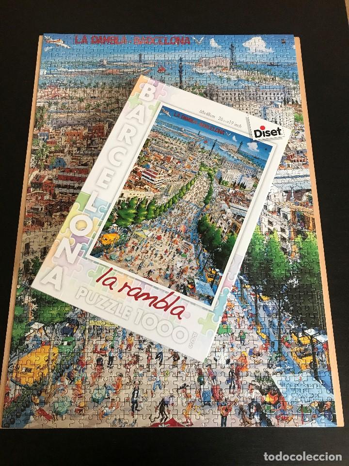 Barcelona La Rambla Diset Piezas Mon Comprar Puzzles