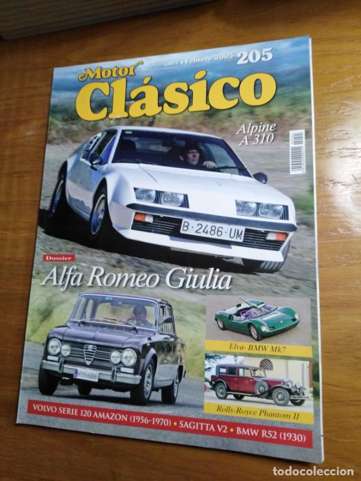 motor clásico nº 205 2005 dossier alpine a Comprar Revistas