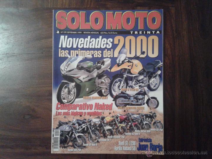 Solo Moto Septiembre 99 Bmw R 1150 Gs Harley Comprar Revistas