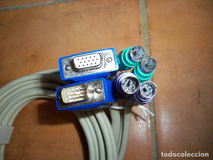 Cable Kvm Vga Macho Hembra Puertos Ps Mach Comprar Art Culos De