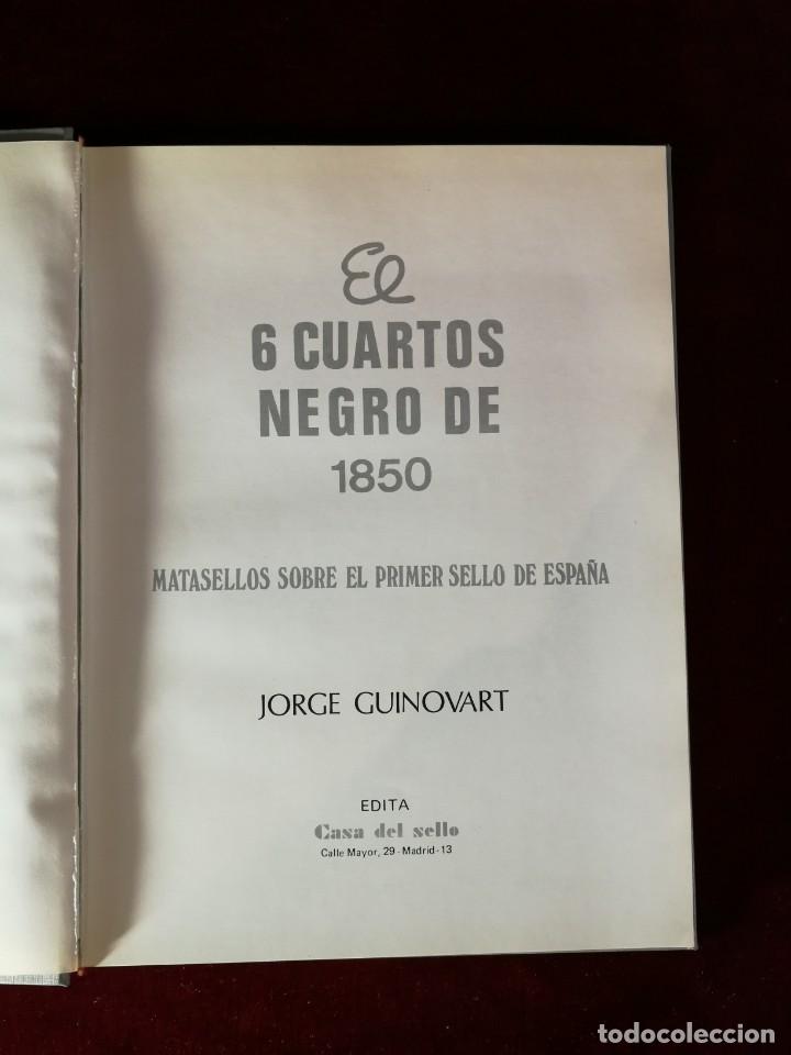 El Cuartos Negro De Matasellos Sobre El Comprar Cat Logos Y