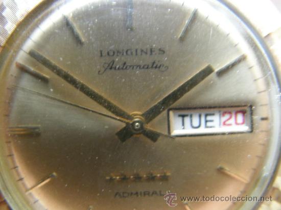 Venta Reloj Longines Admiral Estrellas Oro Precio En Stock