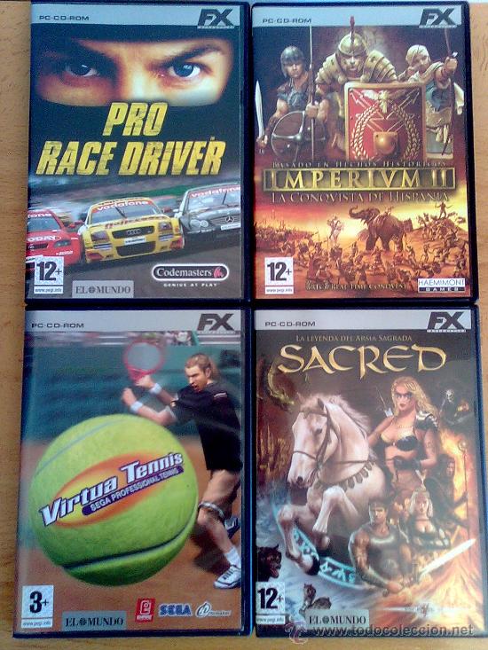 lote de 10 videojuegos pc cd rom colección mvm Comprar Videojuegos