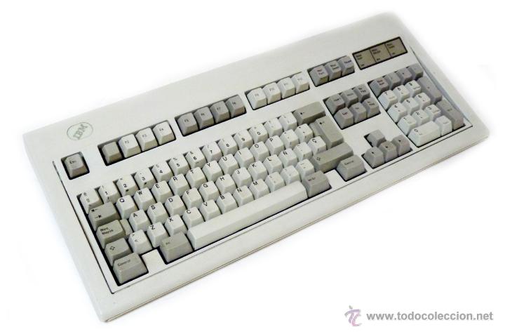 Teclado ibm mecánico de 1989 con ñ muy buscad Vendido en Subasta