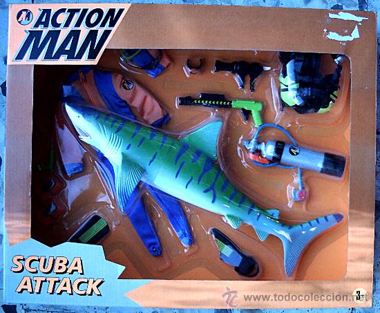 Action Man: CAJA ACCESORIOS ACTION MAN SCUBA ATTACK - Foto 1