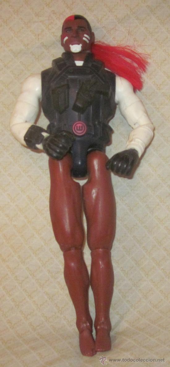 Action Man: ACTION MAN,COLETA ROJA,TIPO INDIO,HASBRO,A&Ntilde;O 2003 - Foto 2