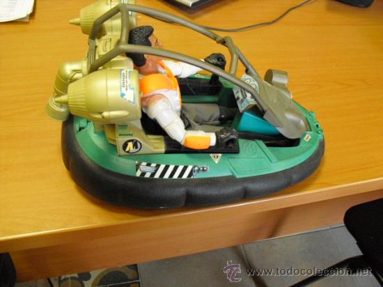 Action Man: lancha aguatica action man con mu&ntilde;eco, mide 34x22 - Foto 4