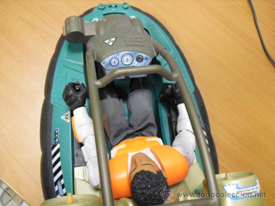 Action Man: lancha aguatica action man con mu&ntilde;eco, mide 34x22 - Foto 6