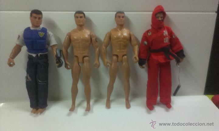 Action Man: Cuatro mu&ntilde;ecos action man - Foto 1