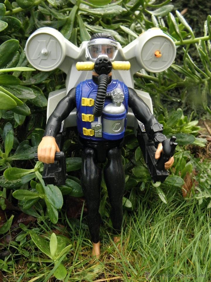 Action Man: Antiguo set de mu&ntilde;eco Action Man y su Hydro Jet Hovercraft de Hasbro - Foto 2