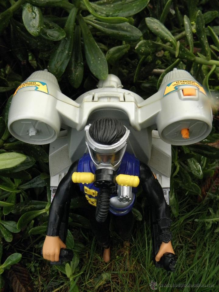 Action Man: Antiguo set de mu&ntilde;eco Action Man y su Hydro Jet Hovercraft de Hasbro - Foto 3