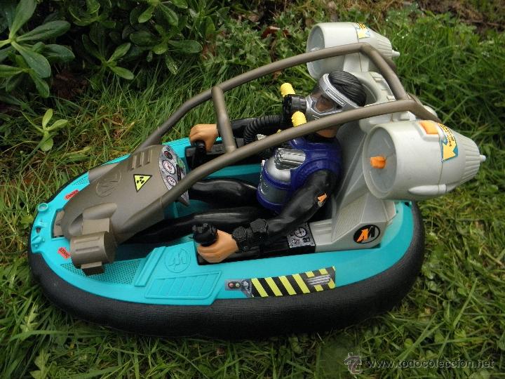 Action Man: Antiguo set de mu&ntilde;eco Action Man y su Hydro Jet Hovercraft de Hasbro - Foto 12