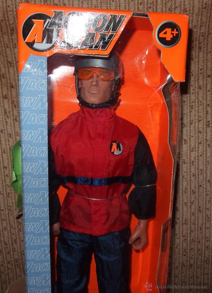 Action Man: ACTION MAN DRIVER PILOT,HASBRO,CAJA ORIGINAL,2002,A ESTRENAR - Foto 2