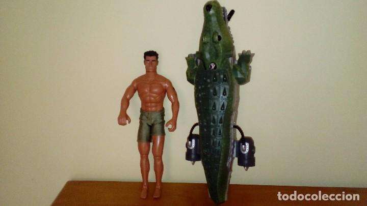 Action man: ACTION MAN CON COCODRILO