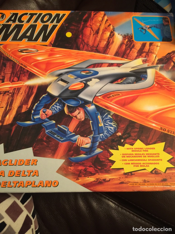 Action Man: Action man paraglider ala delta,hasbro,96 - Foto 1