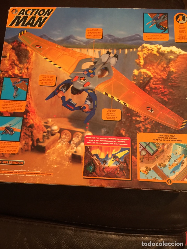 Action Man: Action man paraglider ala delta,hasbro,96 - Foto 2
