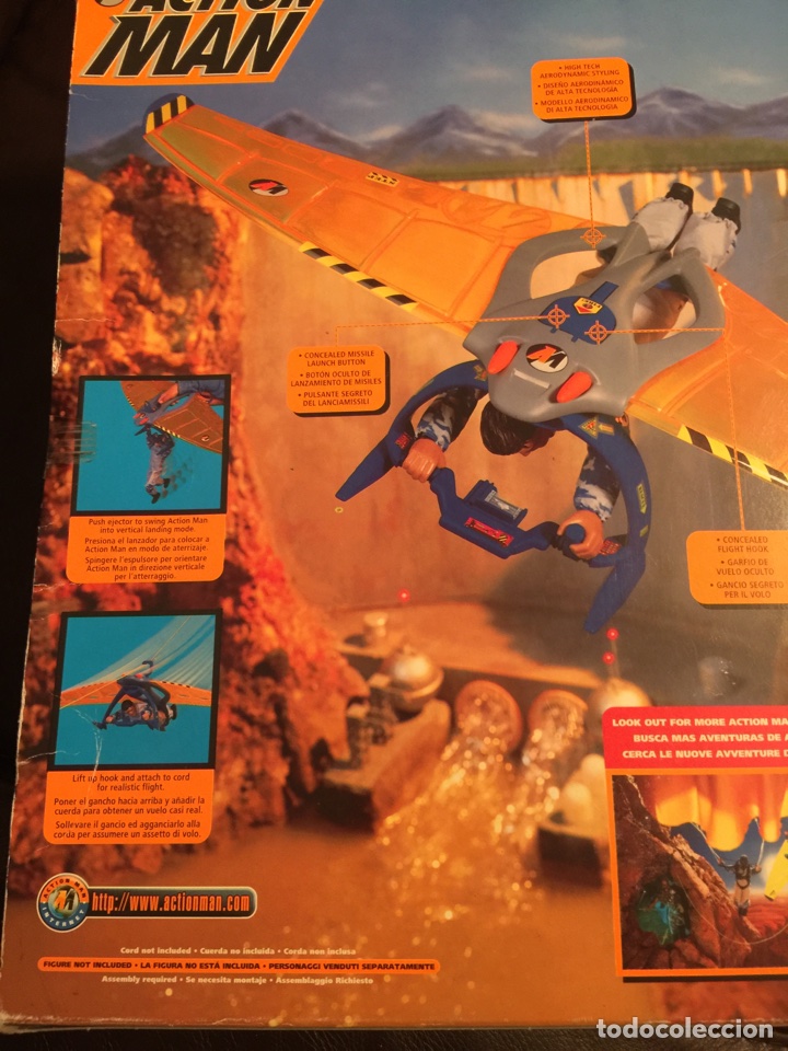 Action Man: Action man paraglider ala delta,hasbro,96 - Foto 4