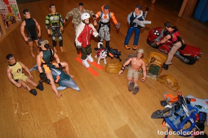 Action Man: Lote de 10 Action Man con accesorios - Foto 1