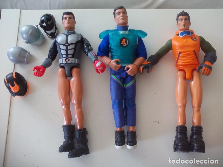 Action Man: ACTION MAN lote de tres figuras. - Foto 1