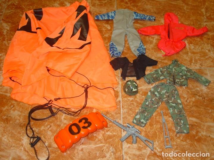 Action Man: Lote PARACAIDAS y EQUIPACI&Oacute;N de ACTION MAN - Foto 1
