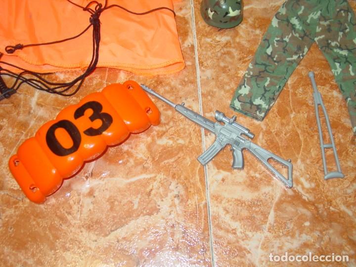 Action Man: Lote PARACAIDAS y EQUIPACI&Oacute;N de ACTION MAN - Foto 3