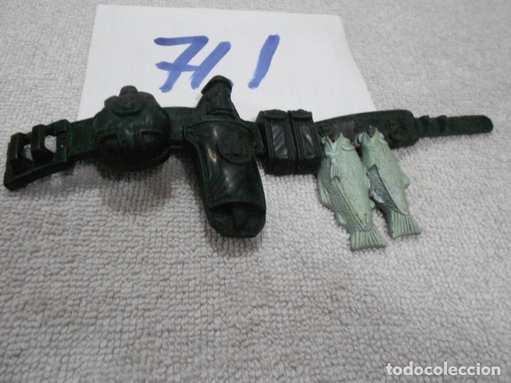 Action Man: CINTURON CON ACCESORIOS (CANTIMPLORA, PECES...) - Foto 2