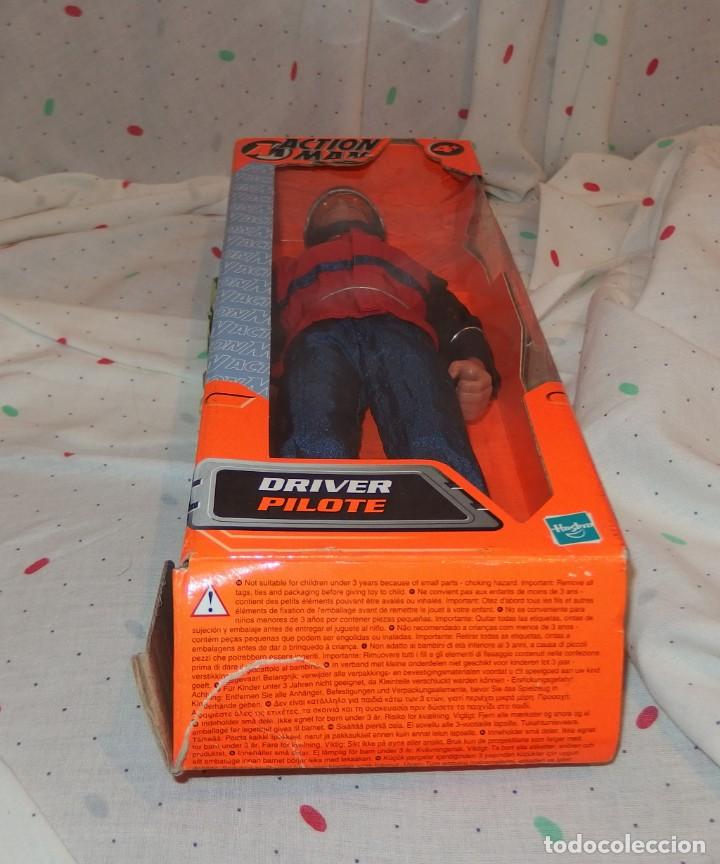 Action Man: ACTION MAN DRIVER PILOT,HASBRO,CAJA ORIGINAL,2002,A ESTRENAR - Foto 3