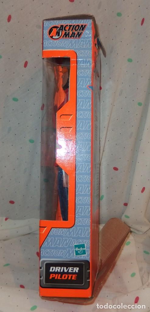 Action Man: ACTION MAN DRIVER PILOT,HASBRO,CAJA ORIGINAL,2002,A ESTRENAR - Foto 8