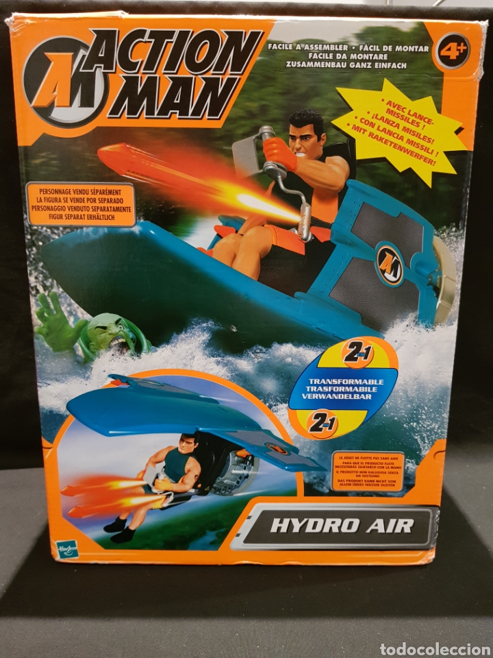 Action Man: Action Man Hydro Air. Lanza misiles. Hasbro. 2001. - Foto 1