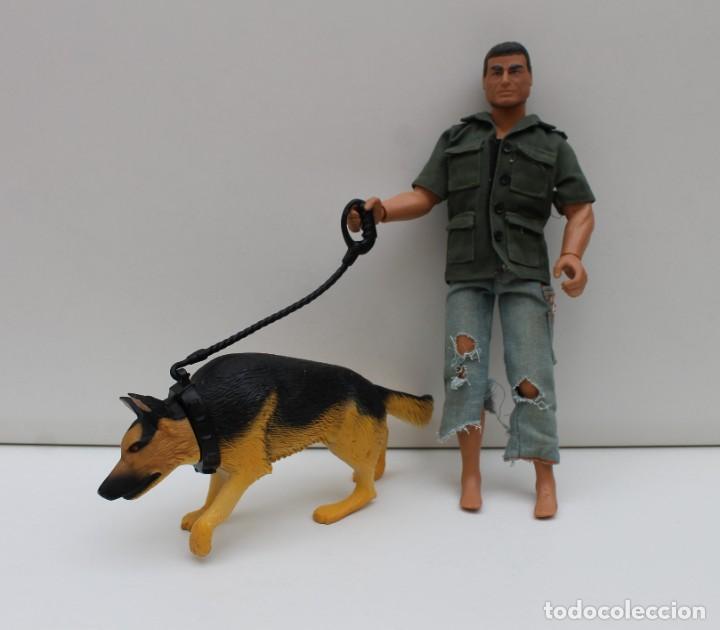 Action Man: ACTION MAN CON PERRO PASTOR ALEMAN - HASBRO 1993 - Foto 3