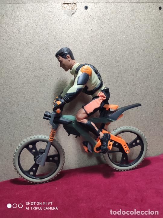 Action Man: action y bicicleta hasbro 1998 - Foto 1