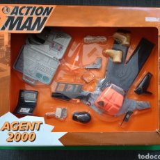 Action man: CAJA DE ACCESORIOS ACTION MAN AGENT 2000 2 HASBRO 1996. Lote 358816840