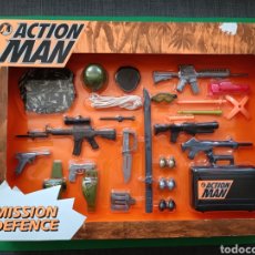 Action man: CAJA DE ACCESORIOS ACTION MAN MISSION DEFENCE HASBRO 1996. Lote 358817825