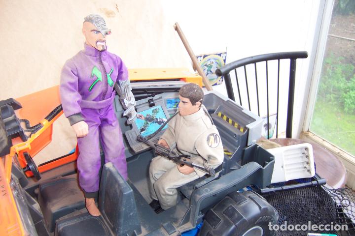 Action Man: veh&iacute;culo action man con dos geyperman y varios accesorios - Foto 7